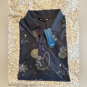 Travis Mathew super fun print golf polo ⛳️